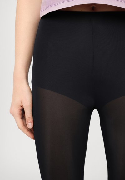 AVAVAV SMOCKED TROUSER - Kelnės - black