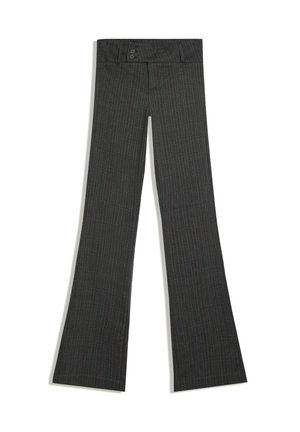 Bershka, FLARED BENGALINE - TROUSERS 05112741 - Pantalon classique - blue-grey
