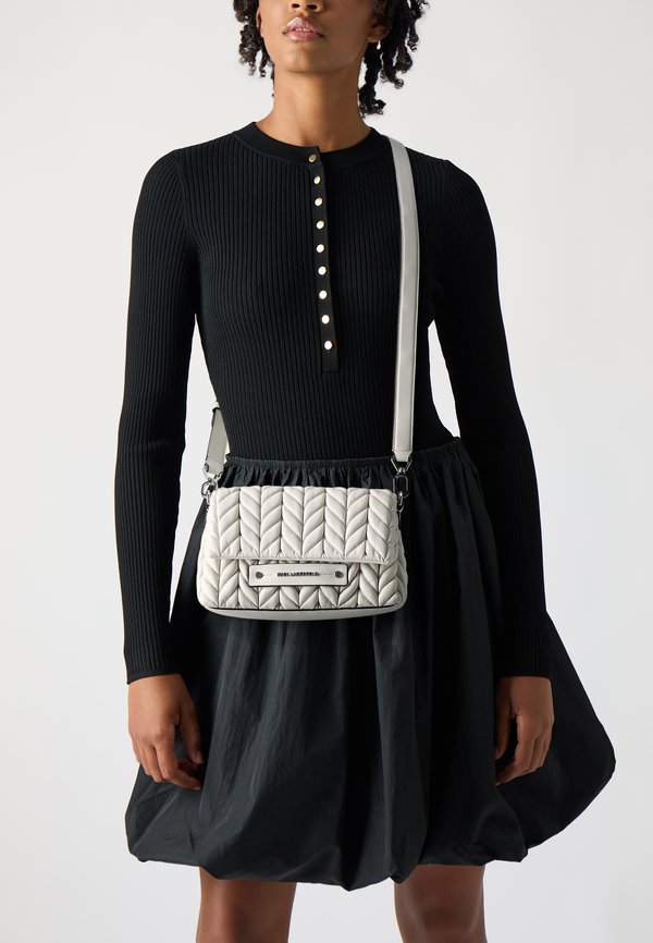 PILLOW CROSSBODY - Cross body bag - cement