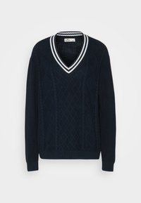 Hollister Co. Stickad tröja - dark blue