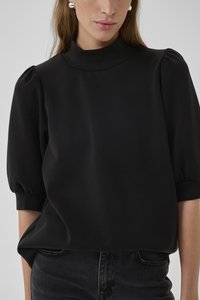 My Essential Wardrobe THE PUFF - Lihtne T-särk - black