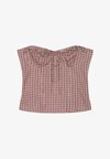 BUSTIER CORSET TOP - Débardeur - light pink