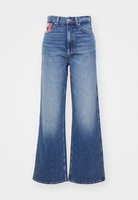 CLAIRE  - Wide leg - denim medium