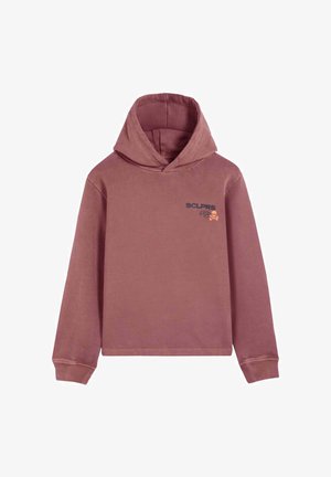 Scalpers, SCALPERS SCDIMENSION HOODIE KIDS - Jersey con capucha - burgundy