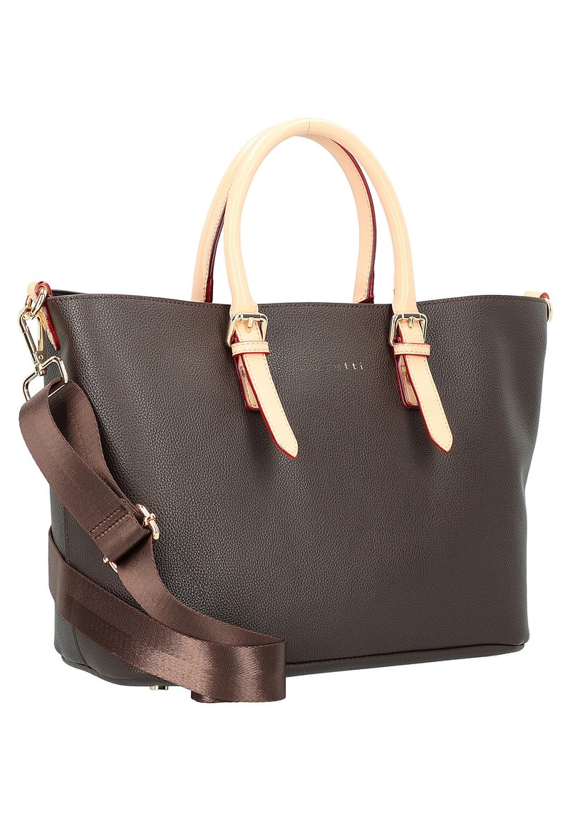 Damen Handtaschen | Bugatti Shopping Bag dunkelbraun/braun - RN66469 Damen Handtaschen | Bugatti Shopping Bag dunkelbraun/braun - RN66469