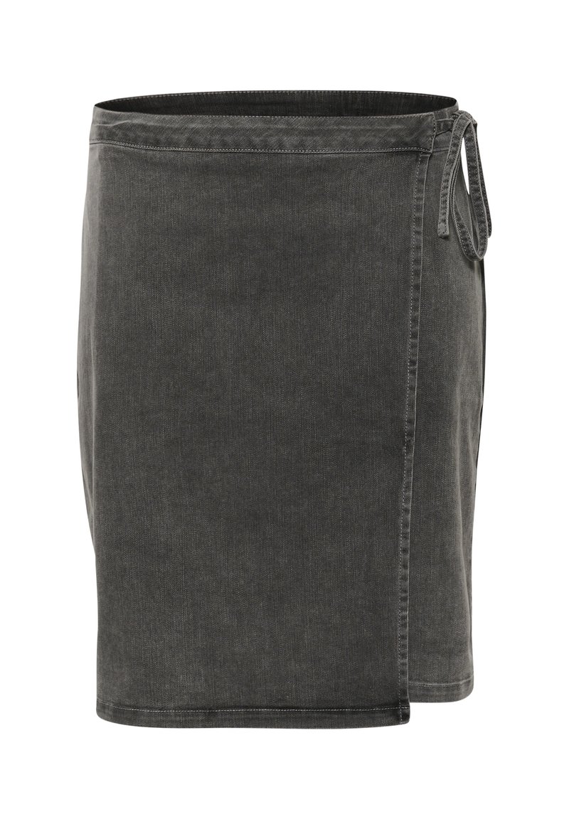 Kaffe Curve Jeansrok grijs denim/greydenim