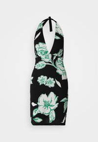 ONLPELLA HALTERNECK DRESS  - Shift dress - black