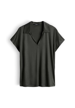 someday., FLOWY POLO STYLE - Polo - midnight olive