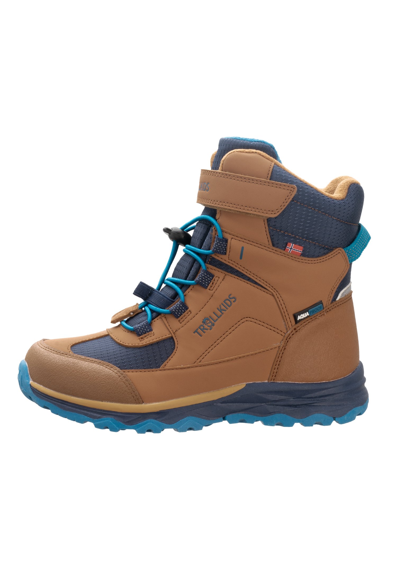 TROLLKIDS Snowboots/Winterstiefel braun