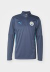 MANCHESTER CITY TRAINING 1/4 ZIP - Klubu apģērbs - inky blue/magic blue