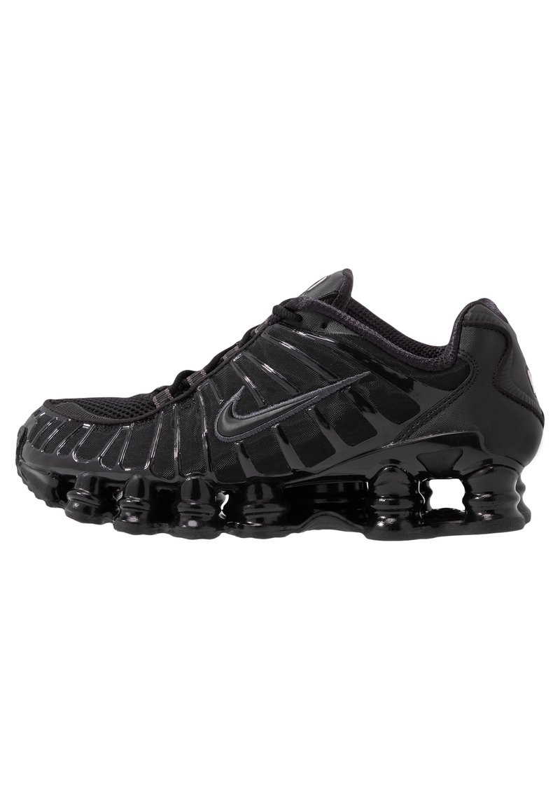 Nike Sportswear - W NIKE SHOX TL - Sneakers laag - black/black metallic hematite/max orange, Vergroten