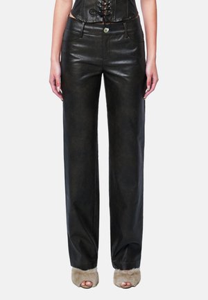 BELLA - Pantaloni - distressed black