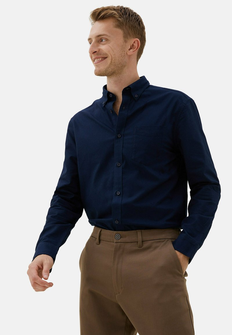Marks & Spencer 2 PACK OXFORD EASY IRON Camicia elegante navy mix