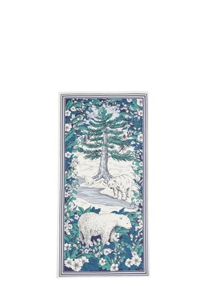 SOLARA TALES - Scarf - teal/ivory