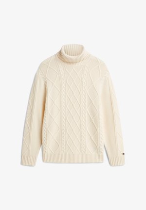 Tommy Hilfiger, CABLE - Jersey de punto - ivory petal