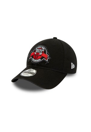 New Era, CHICAGO BULLS NBA WORDMARK  9TWENTY UNSTRUCTURED - Cap - schwarz