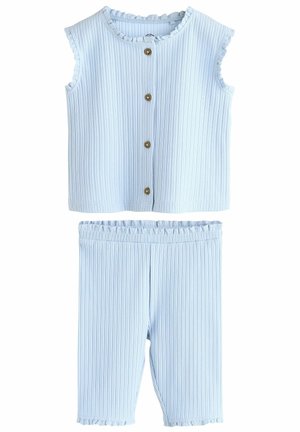 SET REGULAR FIT - SLEEVELESS - Väst - blue