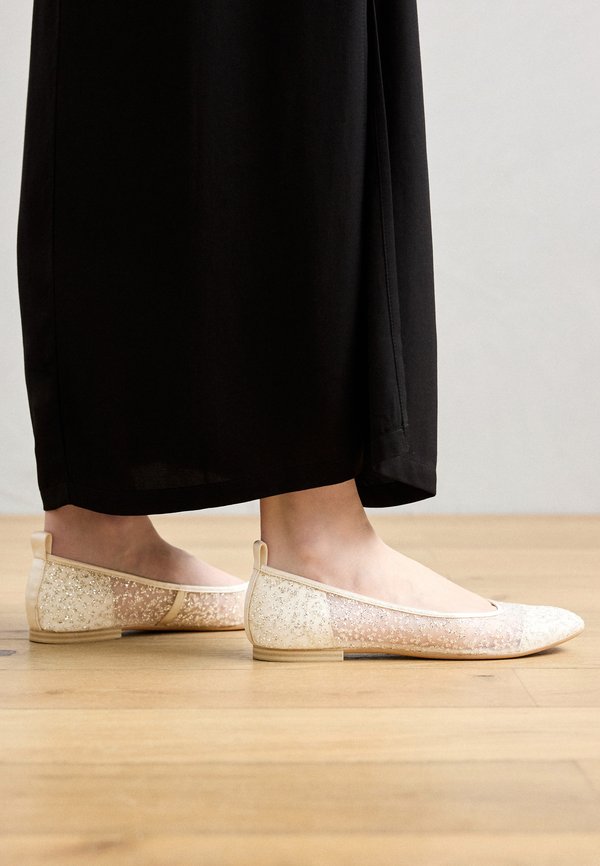 Ballet pumps - ivory glam3