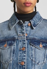 Pieces Jeansjacka - light-blue denim