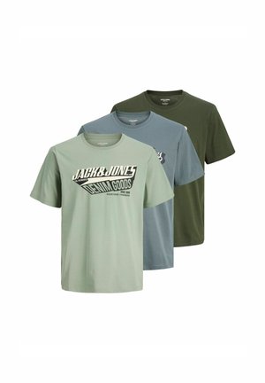 Jack & Jones, Plus Size 3-pack Logo - T-shirts print - duffel bag