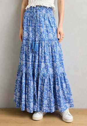 Lollys Laundry SKIRT - Maxisukňa - blue