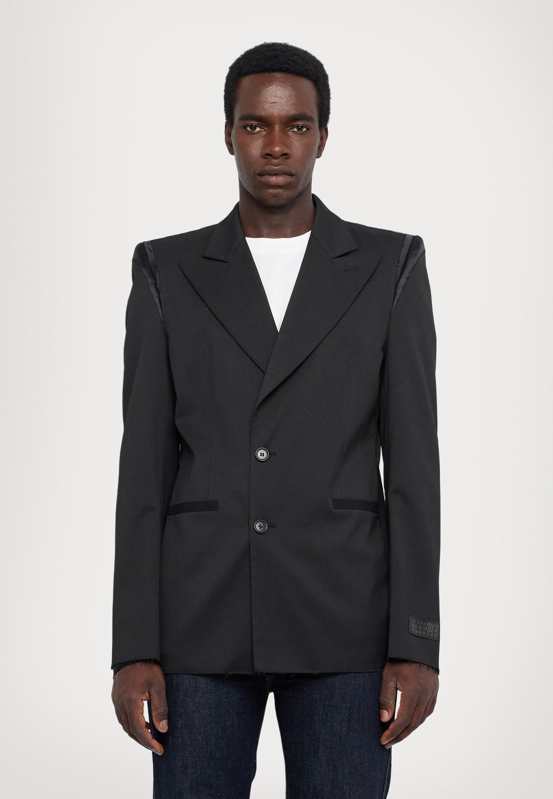 MM6 Maison Margiela JACKET - Suit jacket - black - Zalando.co.uk