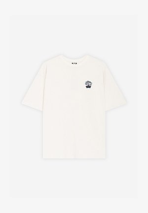 Kaotiko, BONSAI UNISEX - Print T-shirt - ivory