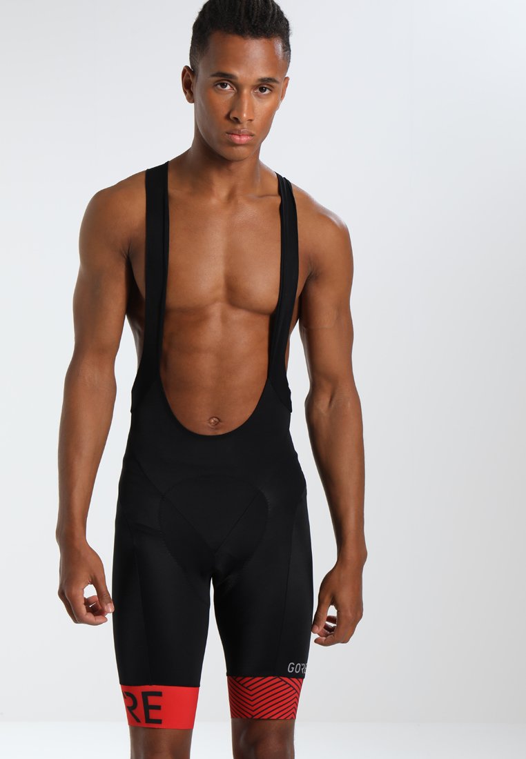 Herren Shirts | Gore Wear C5 OPTILINE KURZE TRÄGERHOSE Tights black/red/rot - QG28112 Herren Shirts | Gore Wear C5 OPTILINE KURZE TRÄGERHOSE Tights black/red/rot - QG28112