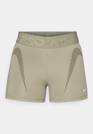 Nike Performance SHORT - Leggings - light army/khaki/white