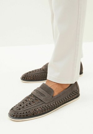 WEAVE LOAFERS - Slip-ins - grey