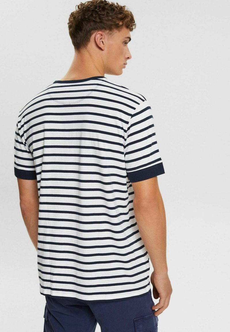 Herren T-Shirts basic | Esprit T-Shirt print white/weiß - JE85165 Herren T-Shirts basic | Esprit T-Shirt print white/weiß - JE85165
