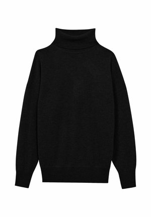 Reiss MABEL ROLL NECK - Džemperis - black
