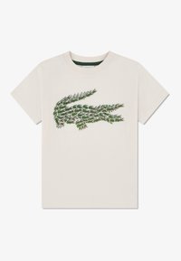 Lacoste MULTI CROCO TEE - T-shirt imprimé - laponie