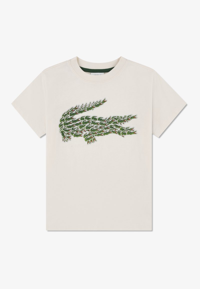 Lacoste MULTI CROCO TEE - T-shirt imprimé - laponie