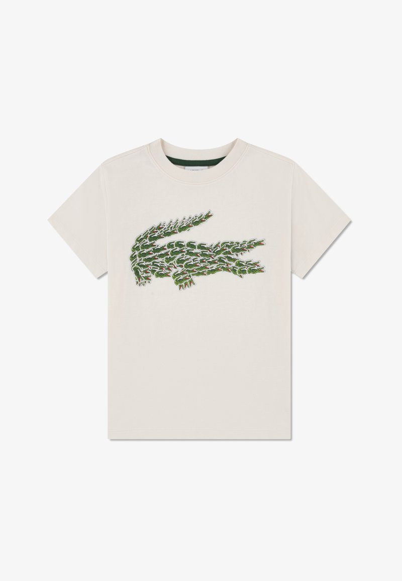 Lacoste MULTI CROCO TEE - T-shirt estampada - laponie