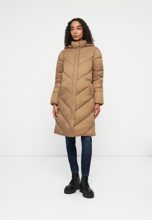OLMMAMA ACALA JACKET LONG  - Abrigo de invierno - cocoa créme