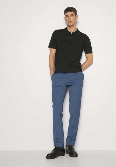 sandro Pantalon de costume - bleu