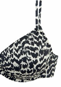LASCANA Bikinitop - schwarz creme