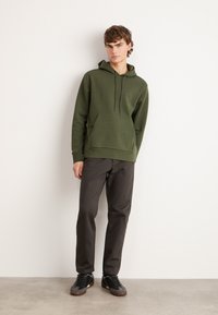 BOSS SOODY - Kapucni - open green