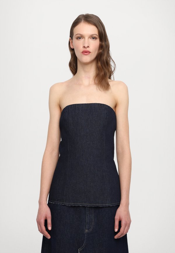 MILES - Top - dark denim