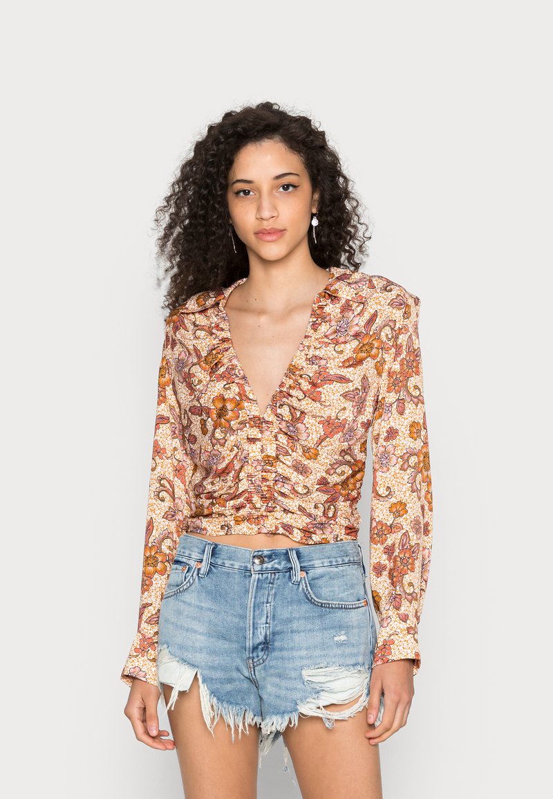 Free People I GOT YOU PRINTED - Blusa - vintage combo
