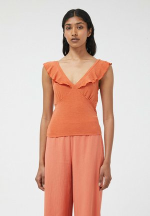 Camiseta básica - orange