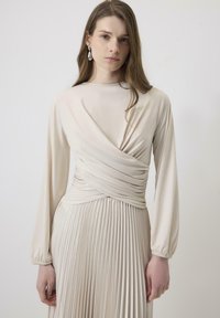 Touché Privé - DRAPED  - Blouse - beige Thumbnail Image 1