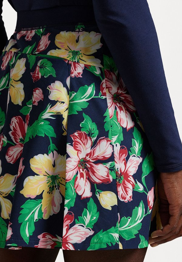 FLORAL PLEATED STRETCH SKORT - Sports skirt - iconic hibiscus3