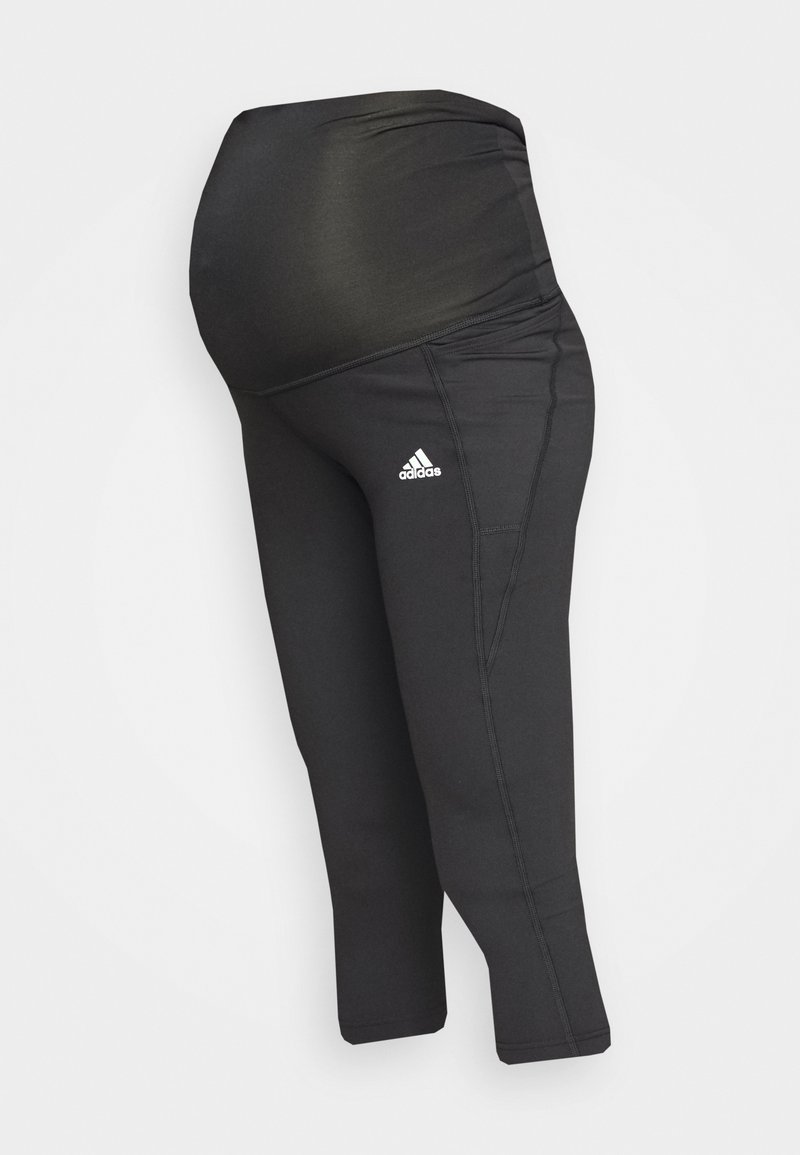adidas Performance MATERNITY - Leggings - black/white