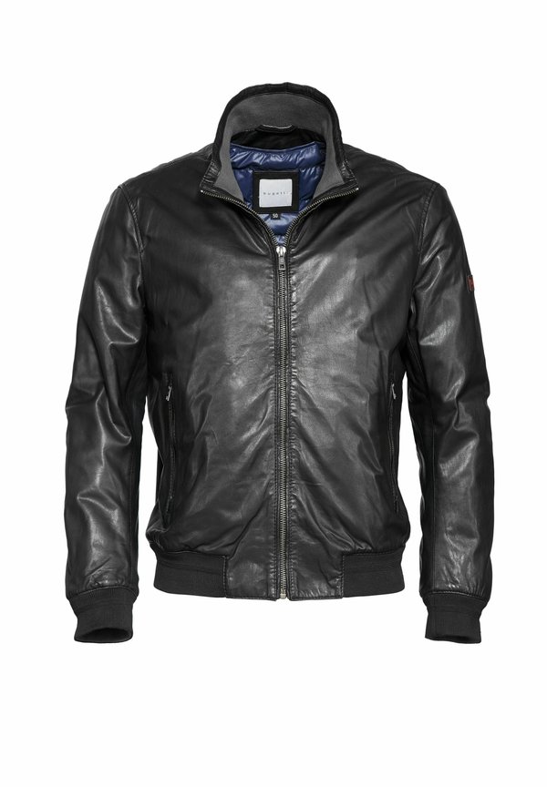 BUGIOVANNI - Lederjacke - schwarz
