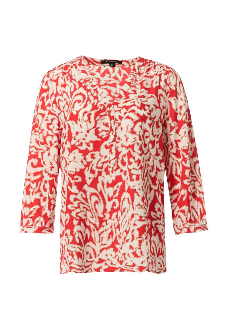 comma Longsleeve koraalrood