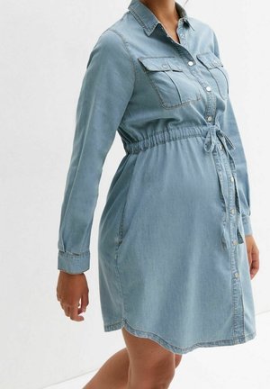 Spijkerjurk - orange