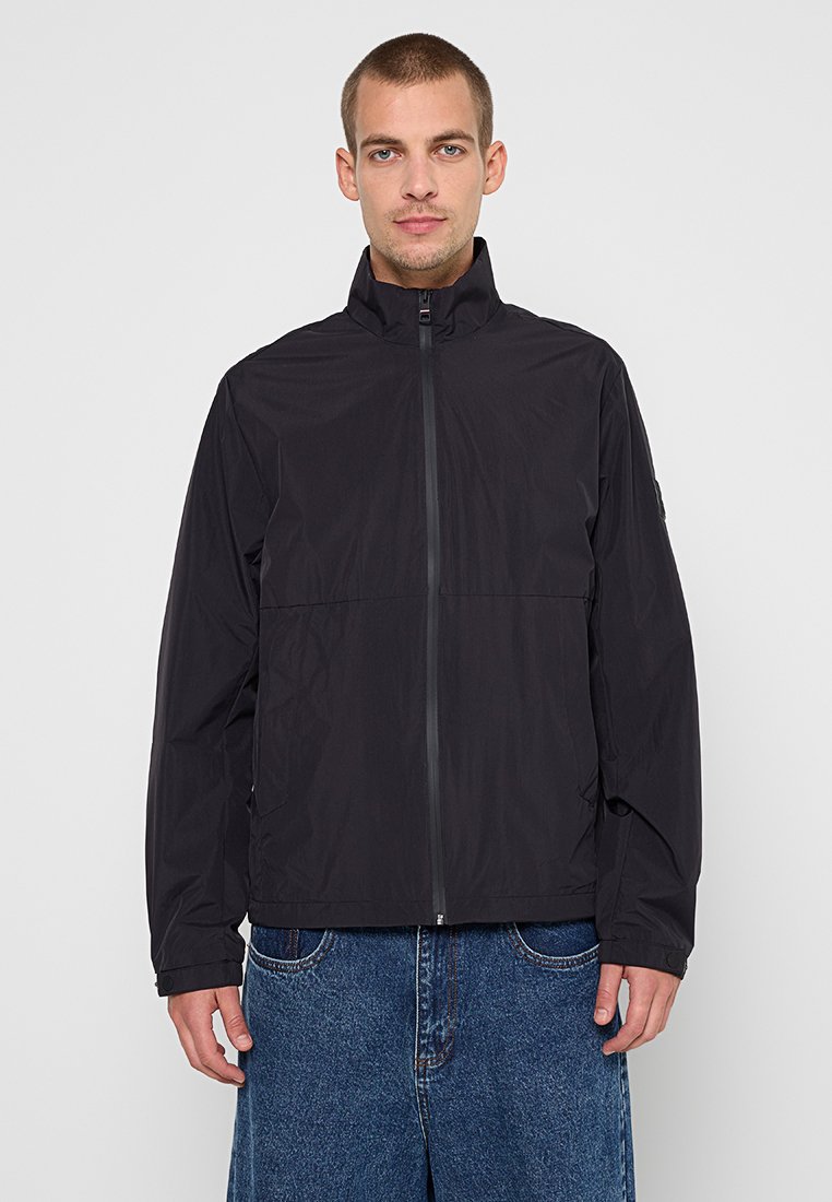 Tommy Hilfiger Lichte jas zwart