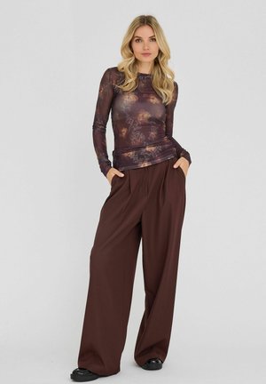 A-VIEW, Bluse - brown sand